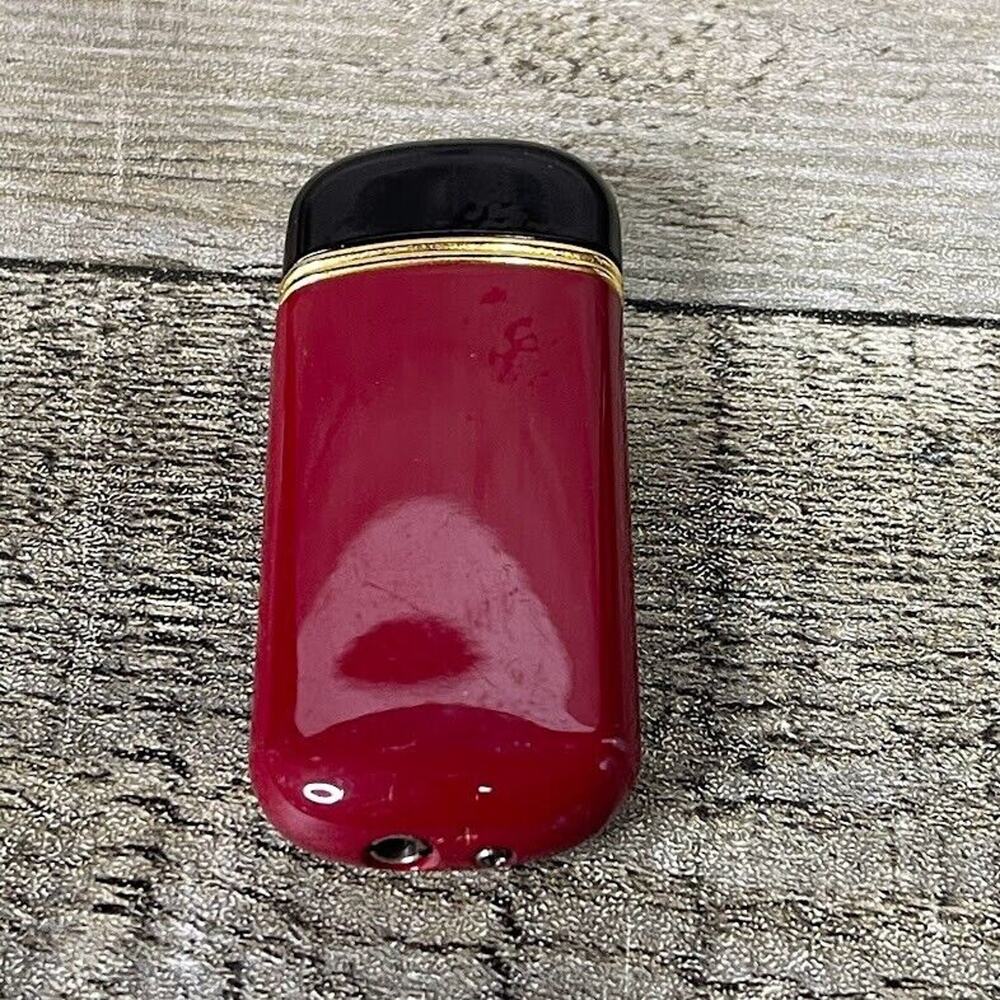 Colibri Red with Gold Trim 655 Collectible As Is